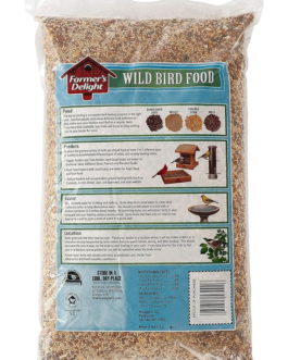 Wagner’s 53002 Farmer’s Delight Wild Bird Food with Cherry Flavor, 10-Pound Bag