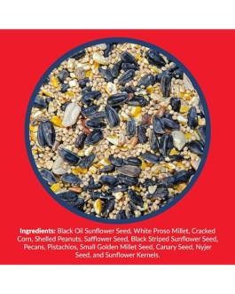 Lyric Supreme Wild Bird Seed – Wild Bird Food Mix with Nuts & Sunflower Seeds – Attracts Many Beautiful Songbirds – 40 lb bag