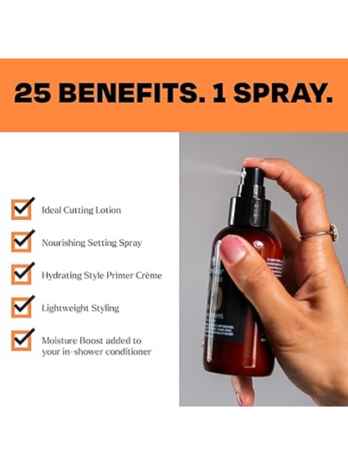 THESALONGUY 25 Spray | Leave-In Conditioner Hair Treatment| Frizz Control| Detangle + Heat Protection| Color Safe| Pre Styler - Image 3