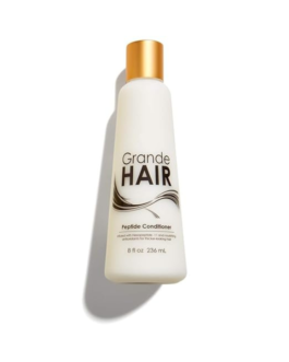 GrandeHAIR Peptide Shampoo and Conditioner, Thinning Hair Solution, Promotes Thickness and Prevents Hair Loss, Safe for Color Treated Hair, Cruelty Free, 8 oz.